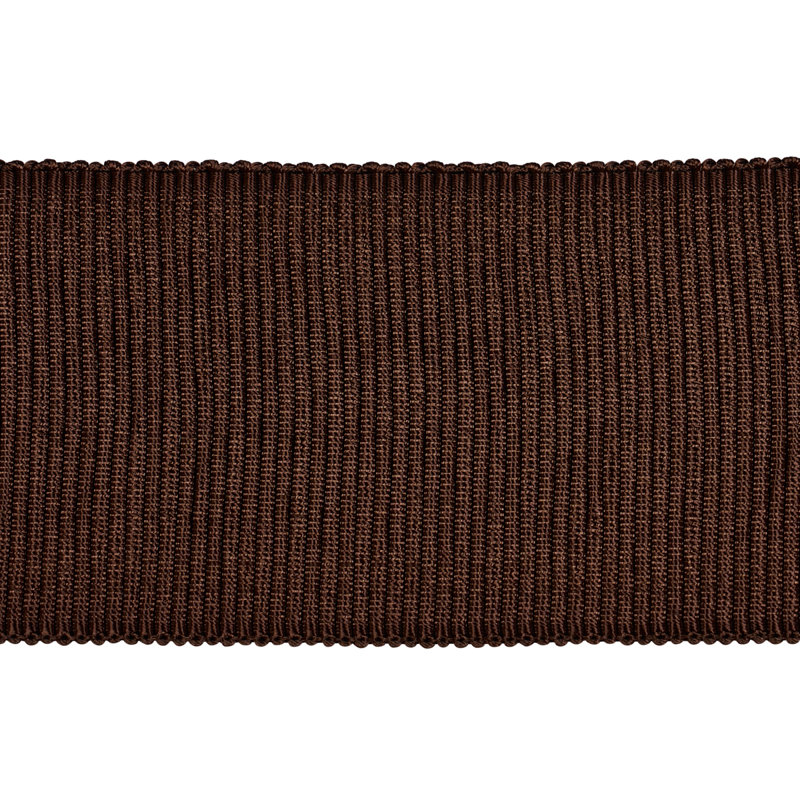 Wide Faille Tape, Brown