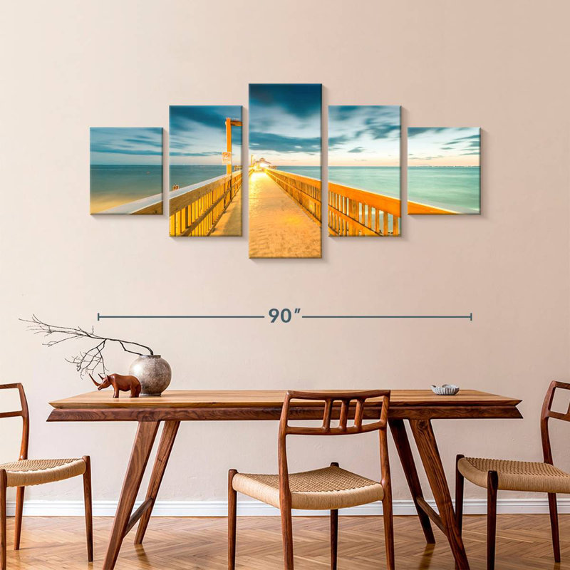 Fort Myers Jetty, 42" H x 92" W