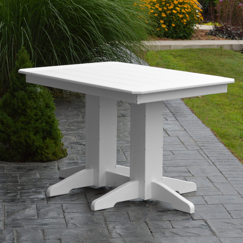 Ensemble repas 7 pièces Nettie, Blanc, L 48 po x l 33 po