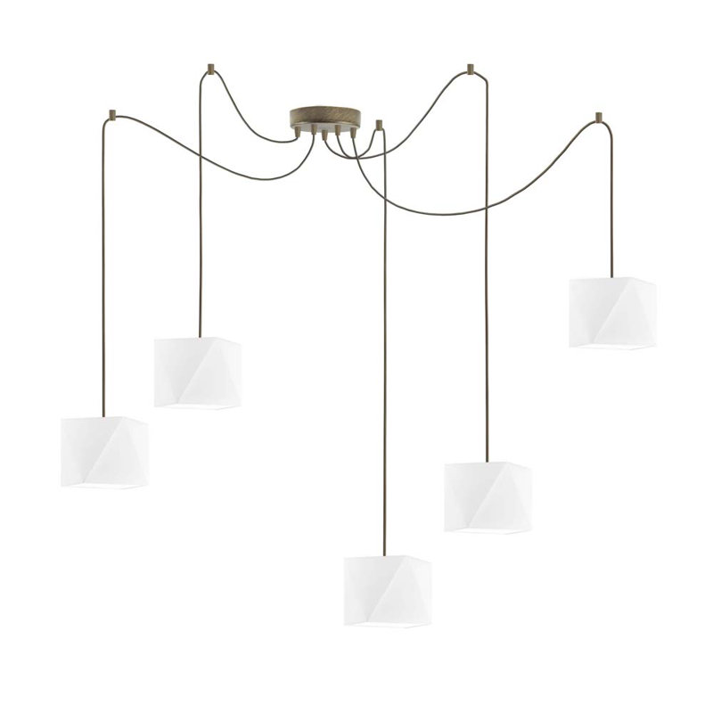 Thursa 5 - Light Pendant, White