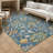 Machine Washable Indoor/Outdoor Chantille ACN2587 Floral Rug-829140953-829140950