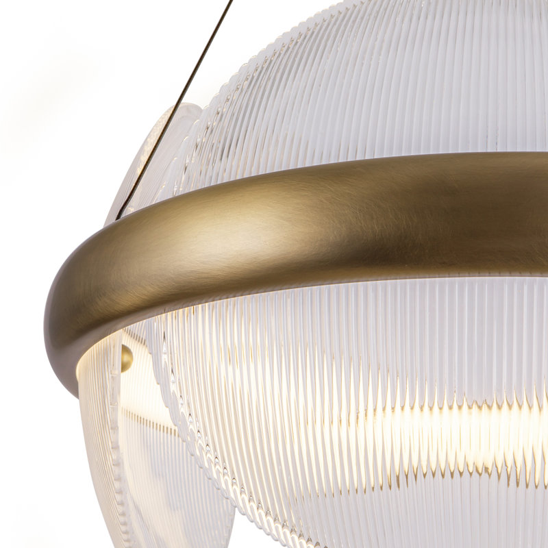Taurus 22-In Chandelier, Gold
