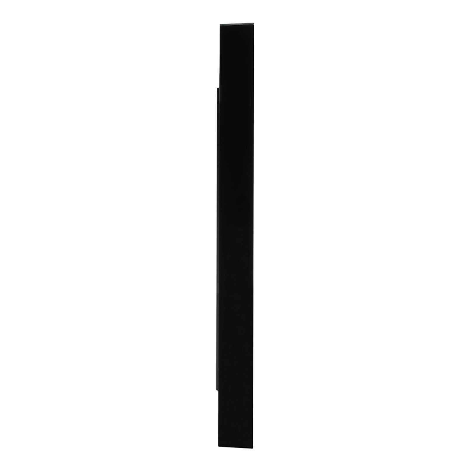 Only Me Wall Mirror, Glossy Black, 70.87" x 31.5"