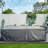 106"  Grey Large Square Waterproof Patio Furniture Cover with PVC Coating, Sealed Seams and Adjustable Drawstring-1419387971