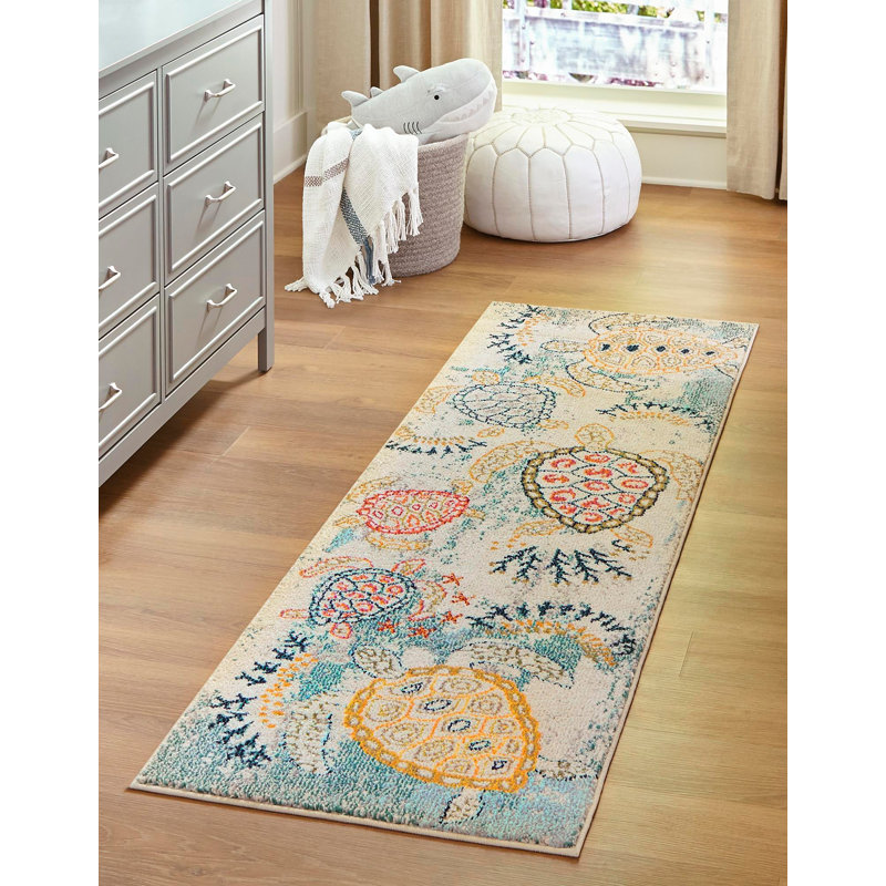 Vargas Washable Animal Print Indoor Rug, Runner 2'2" x 6'9"