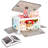 Extra Large Collapsible Storage Box Bin, 5 Side Clear Open Access Stackable w/ Lid-1805913307