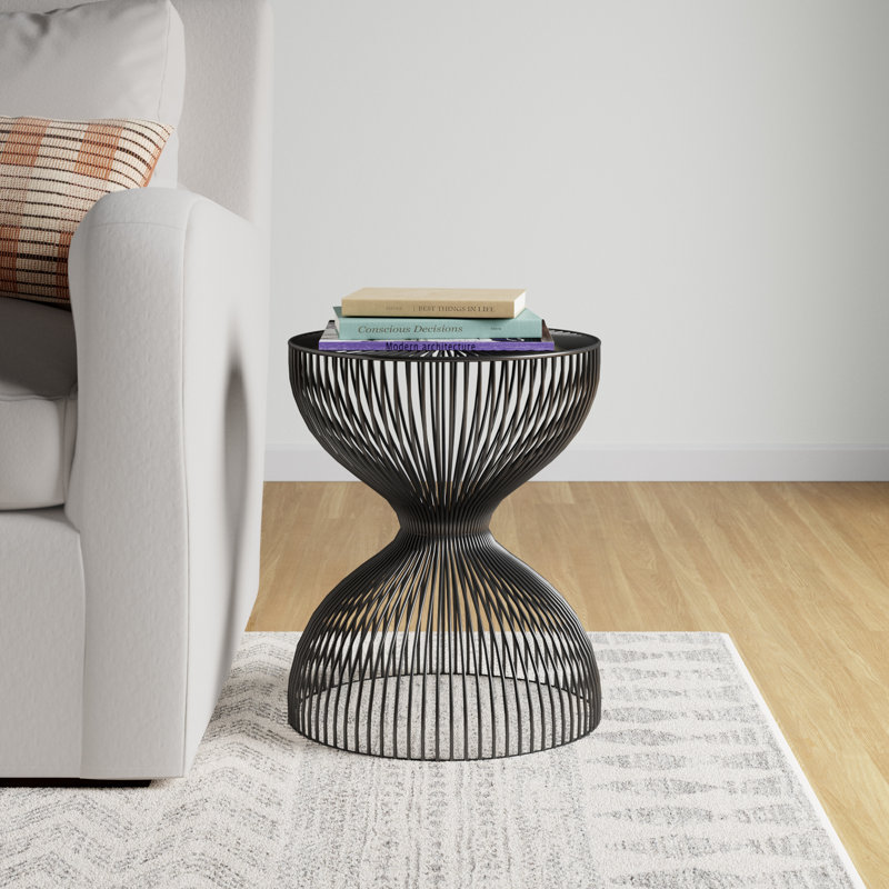Candace End Table, Black