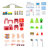 Teamson Kids Preschool Play Lab Kids 85-pc. Train Table & Town Playset-43718681