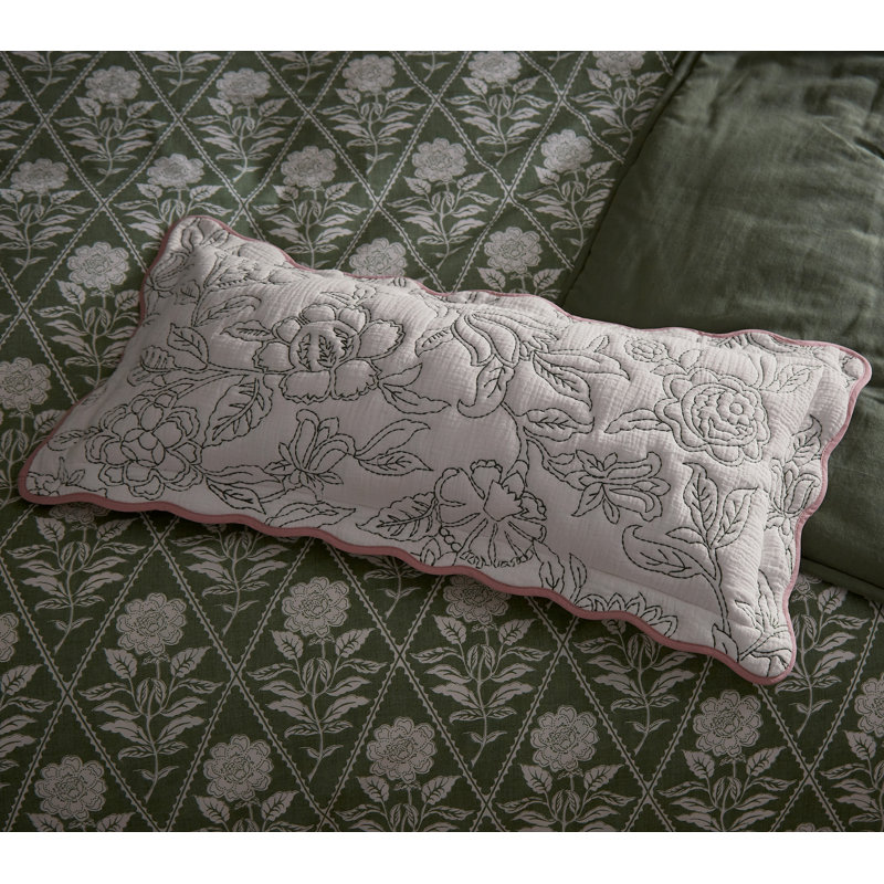 Indienne Blockprint Cotton Cushion
