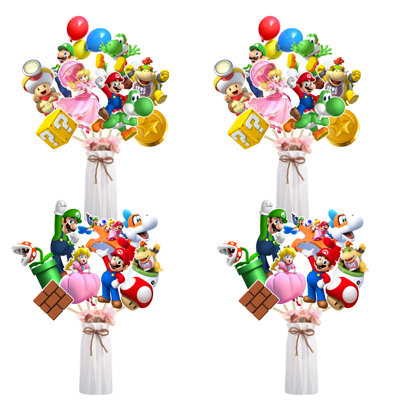 Accessoires de fête avec bâton Super Mario