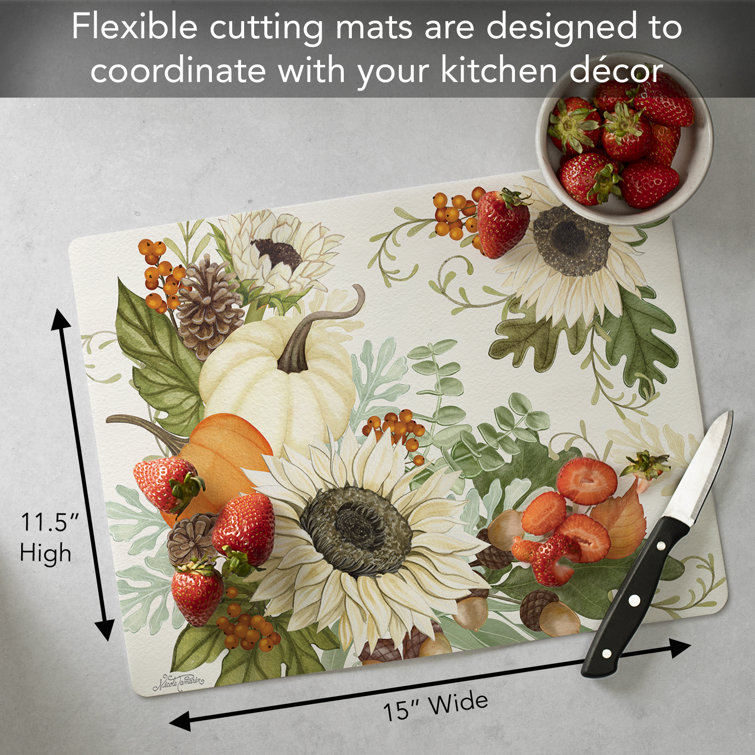 Cutting Board Counterart Size: 15''L x 11.5''w