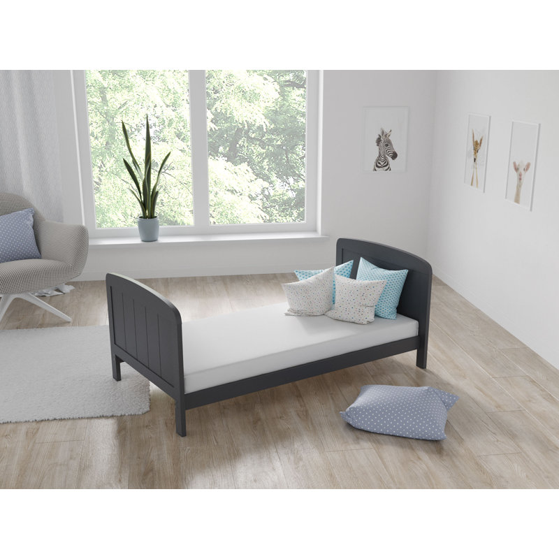 Crow 3 Cot Bed, Anthracite/Pine
