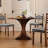 Elegant solid wood dining table-461952421