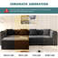 Canapé-lit Chesterfield 90,6 po-2101115167