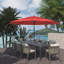 Parasol de marché éclairé 10 pi Shelyn-1415505169