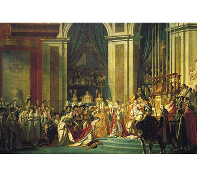 Coronation of Napoleon Bonaparte  Unframed Print