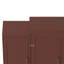 Lit escamotable double, lit escamotable double en bois avec 2 garde-robes et tablette de rangement, cadre de lit plateforme pliable-1700518974-1700518973