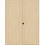 Porte intérieure battante en bois manufacturé 1 panneau Shaker-94493401-94493389-97019596