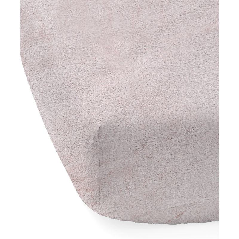 Drap-housse pour lit de bébé Chamois, Rose