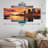 Traditional Cities & Countries Wall Decor on Metal