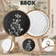 Boho, art mural rond floral