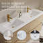 Meuble-lavabo autoportant 72 po avec lavabos doubles 72 po
