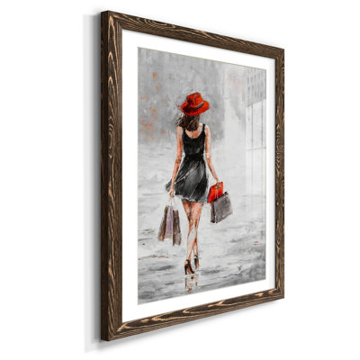 " City Shopping I " Print