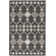 Charcoal Traliccio Indoor/Outdoor Trellis Rug
