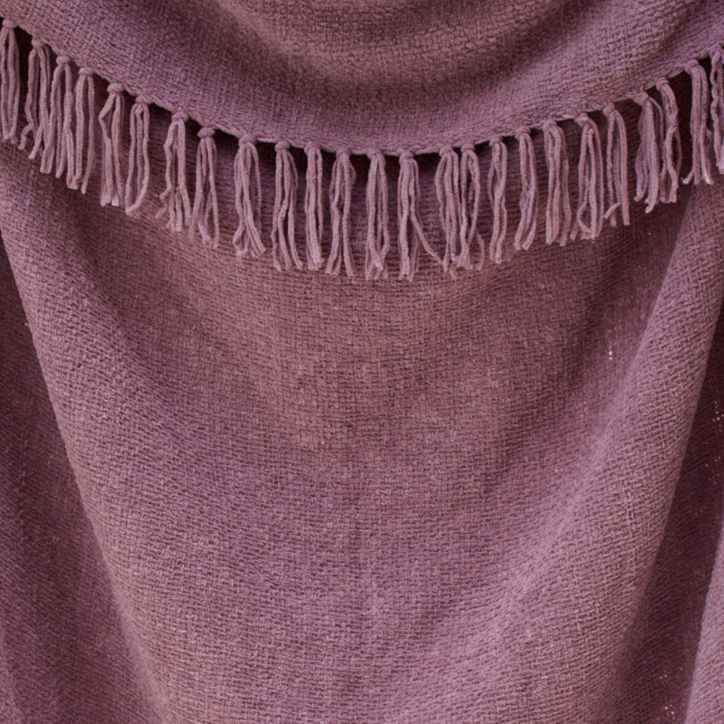 Chenille Throw Throw Blanket, Heather