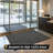 Mayberry Rug Weather Guard Door Mat, Made in the USA, Heavy Duty Entrance Mats, Commercial Office Doormat, Waterproof, Vinyl Backing, Boot Scraper, Gray 2'x4'-119783231