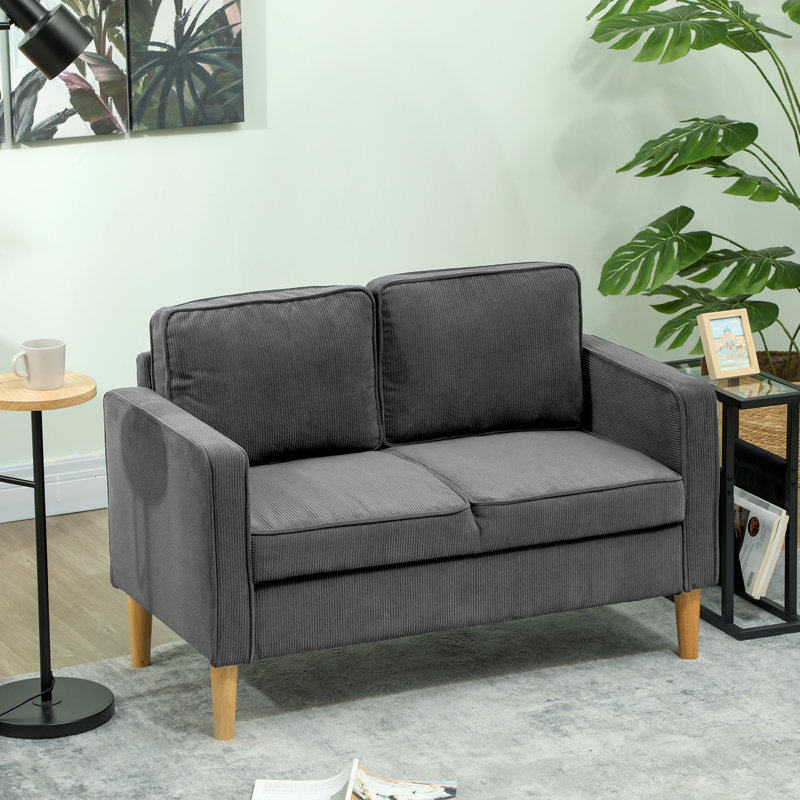 Audriauna 2 Seater Loveseat, Grey