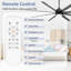 Ventilateur de plafond standard à 8 pales avec télécommande et ensemble d'éclairage Jamii-Leigh inclus-2030655099-2054320447-2041658774