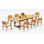 Travota Outdoor - Piece Teak Dining Set