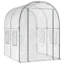 Cadre de serre en PVC transparent vidaXL 62,99 x 78,74 x 75,79
