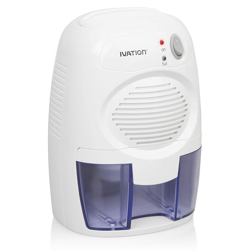 Ivation Table Top Dehumidifier for Rooms up to 100 cu. ft. with Remote Included