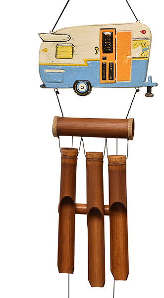 Carillon en bambou Nikolai Camper Trailer