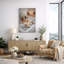 «Relaxing Golden Retriever Spa Bath», impression sur toile, impression sur toile encadrée-126031769-126031775