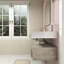 Ensemble de meuble-lavabo simple mural Alysa-71095508