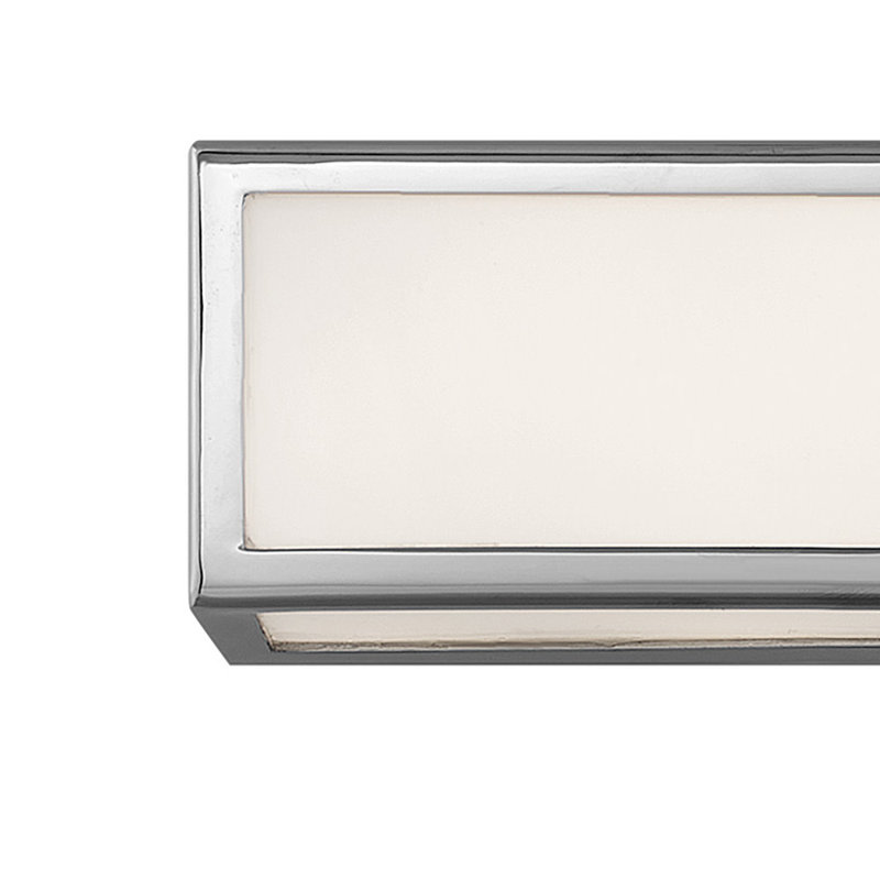 Barre d'éclairage intégrée pour meuble-lavabo à DEL 24 po Alto, Chrome chrome