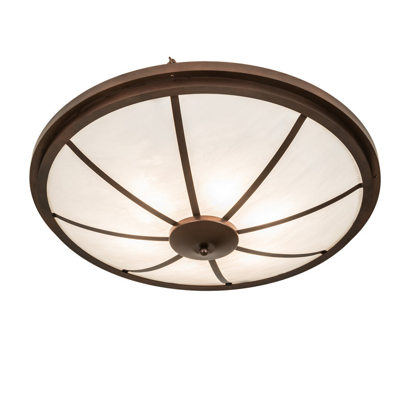 6 - Light Semi Flush Mount
