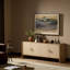 Console média Kiran - Lin peint beige