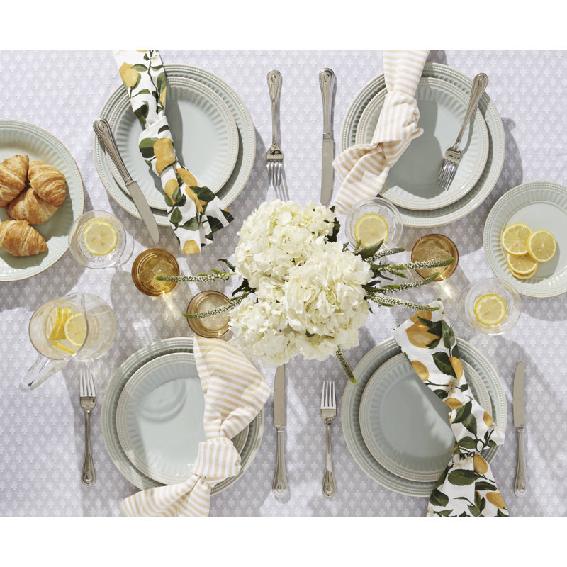 French Perles 65 - Piece Stainless Steel Flatware Set, Service for 12 