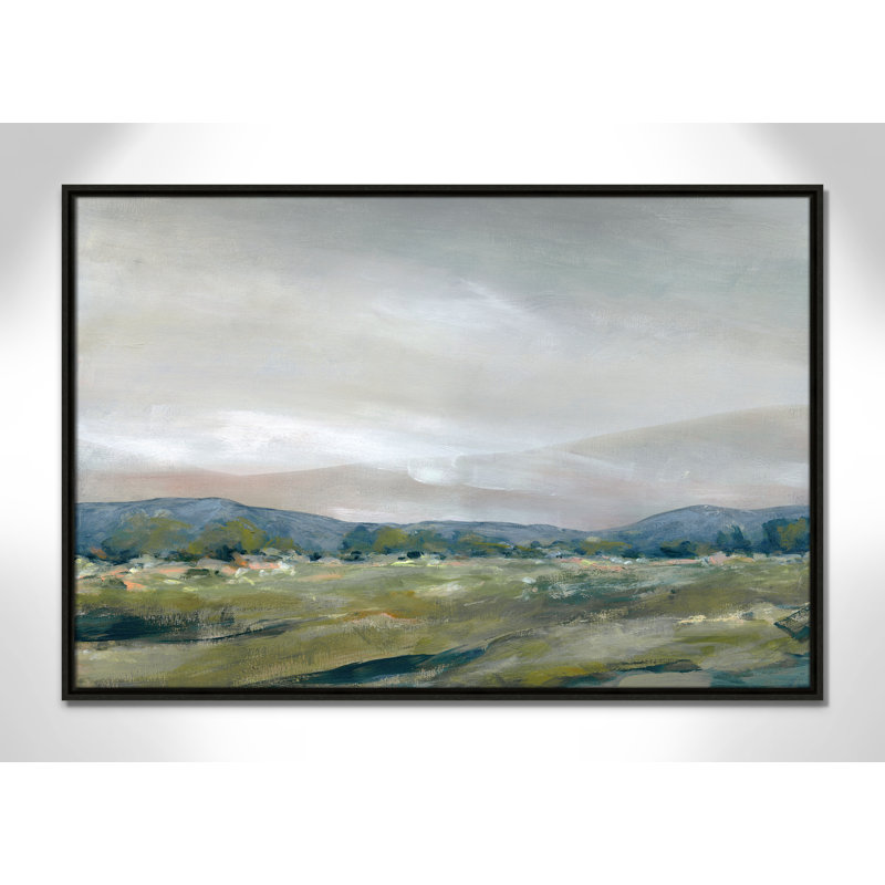 «The Spring Coulee Print» par Carol Robinson, Espresso, H 25,5 po x l 37,5 po