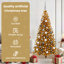 vidaXL Christmas Tree with 300 LEDs with Stand PVC-1820429523