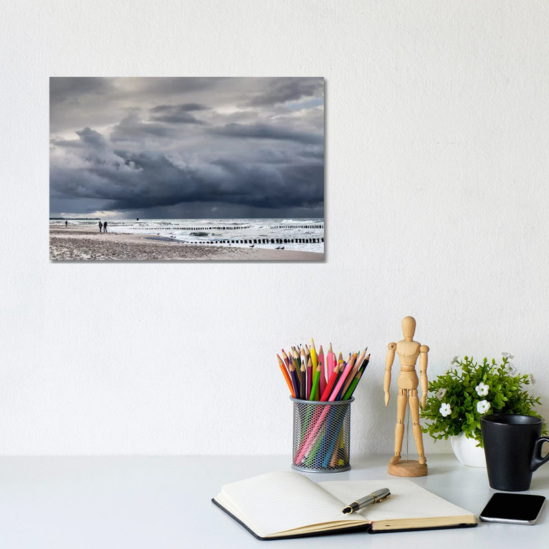Poland, Baltic Sea III by Mikolaj Gospodarek - Wrapped Canvas Gallery-Wrapped Canvas Giclée, 20.32 cm H x 30.48 cm W