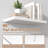  12 Inch Deep Floating Shelf, 40 x12 Inch Large Wall Mounted Shelf for Kitchen, Bathroom, Living Room, White (3 Pack)-1003030908-1004386367