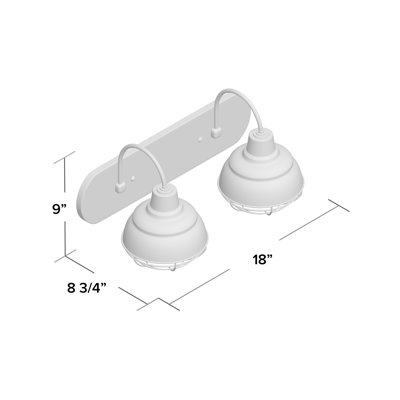 Bruges 2 - Light Dimmable Vanity Light