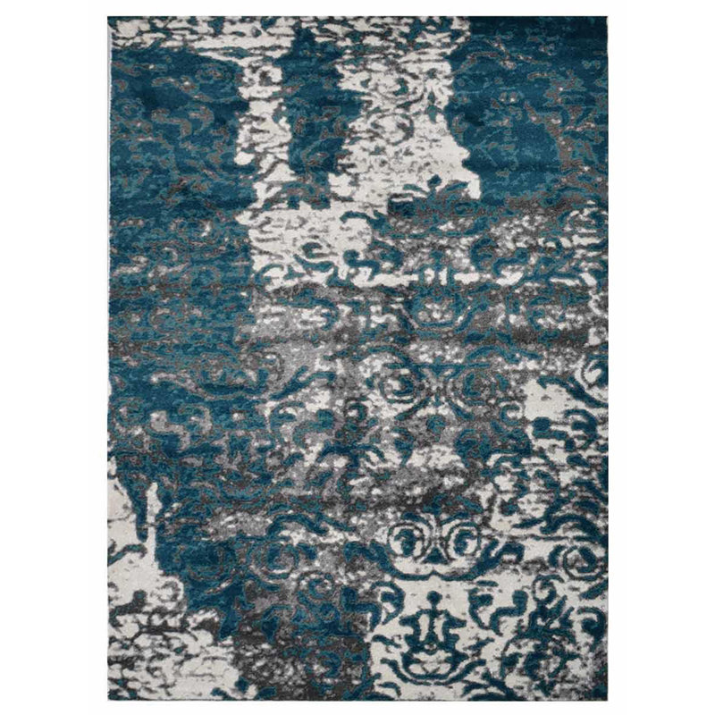 Crayton Washable Abstract Indoor Rug, Rectangle 9' x 12'