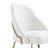 Fakenham Leatherette Dining Chair with Steel Legs-940376556-940376557-939890183