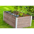 Urbana Keyhole Composting Raised Garden Bed-48371126-48372324